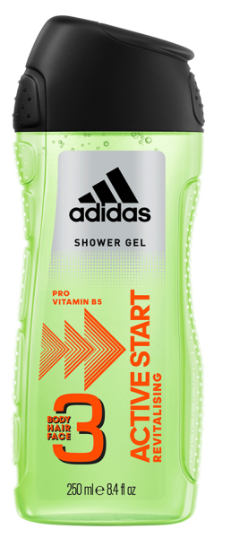 Adidas A3 Active Start shower gel Men 250ml