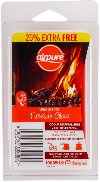 Airpure Wax Melts Fireside Glow ceară pentru aromalamp 86 g