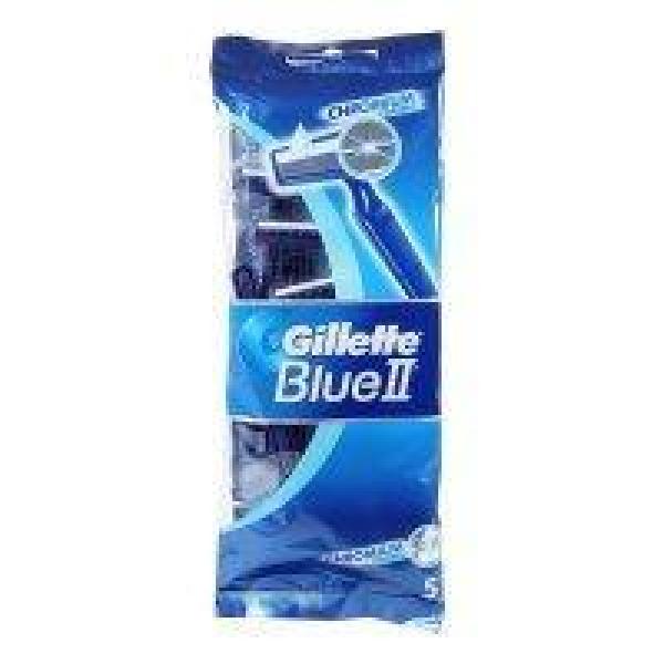 Gillette Blue II instant razors pack of 5 pcs