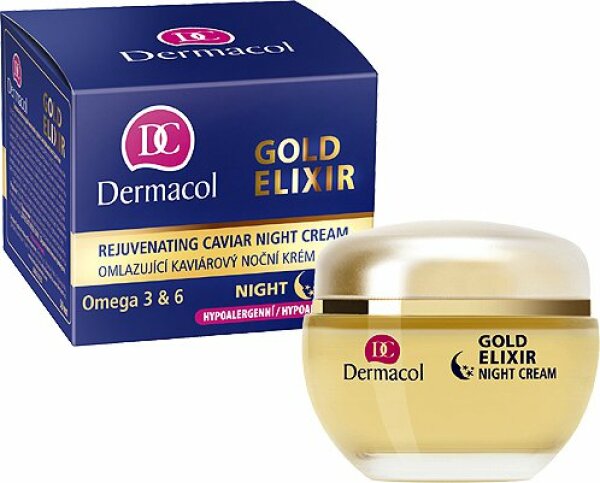 Dermacol Gold Elixir Caviar Night Cream 50 ml