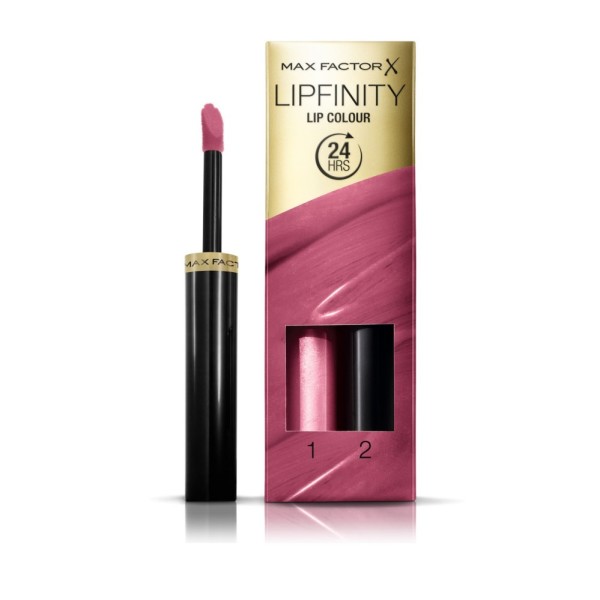 Max Factor SET Lipfinity Lip Colour balsam de buze și luciu de buze 055 Sweet + Top Coat 1,9 g