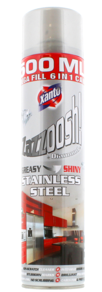 Xanto Zazzoosh! spumă de curățare pentru oțel inoxidabil 500 ml